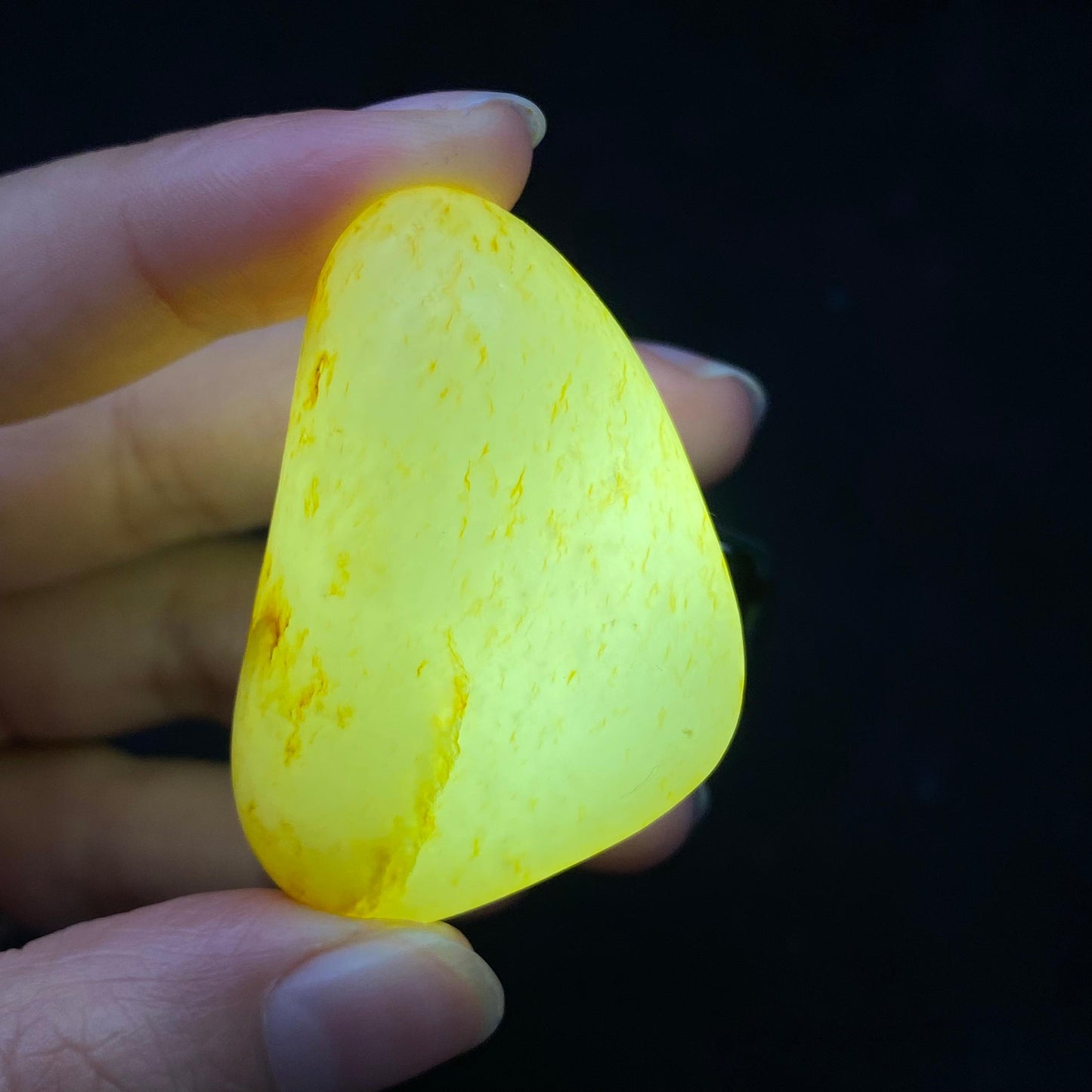和田玉-洒金皮籽料原石(39g)