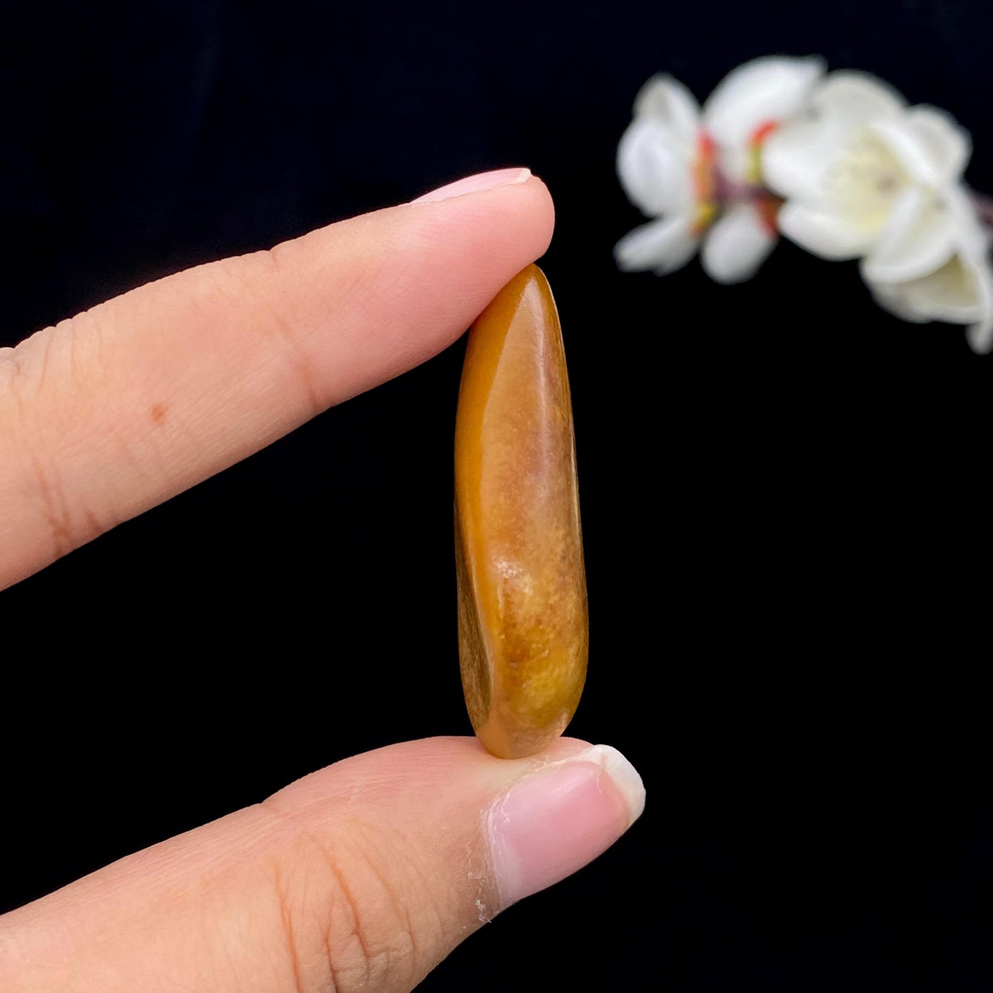 和田玉黄沁皮籽料原石(12.5g)
