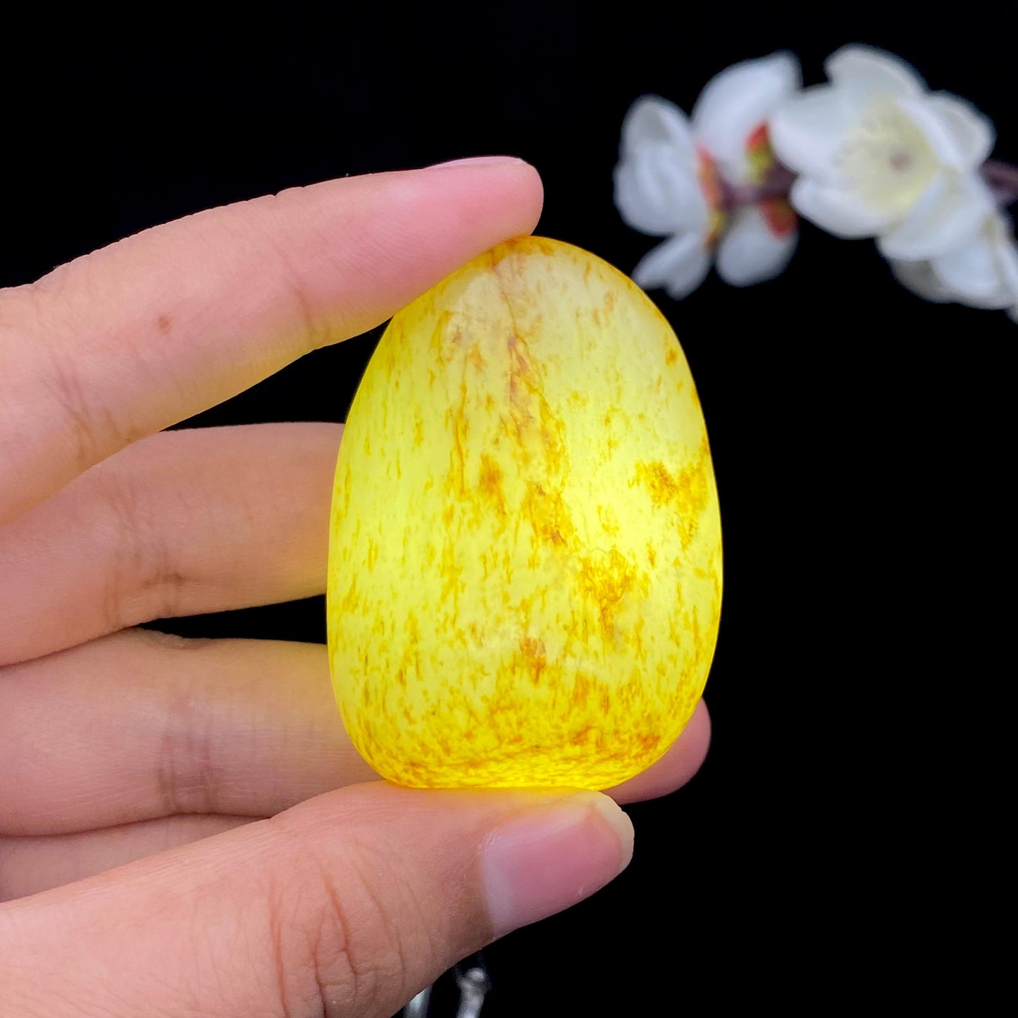 和田玉洒金皮籽料男士挂件(60g)