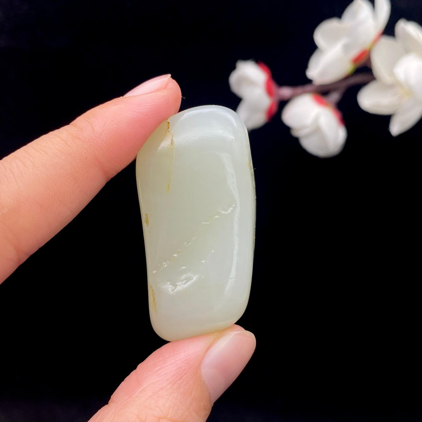 和田玉洒金皮籽料原石(27.1g)