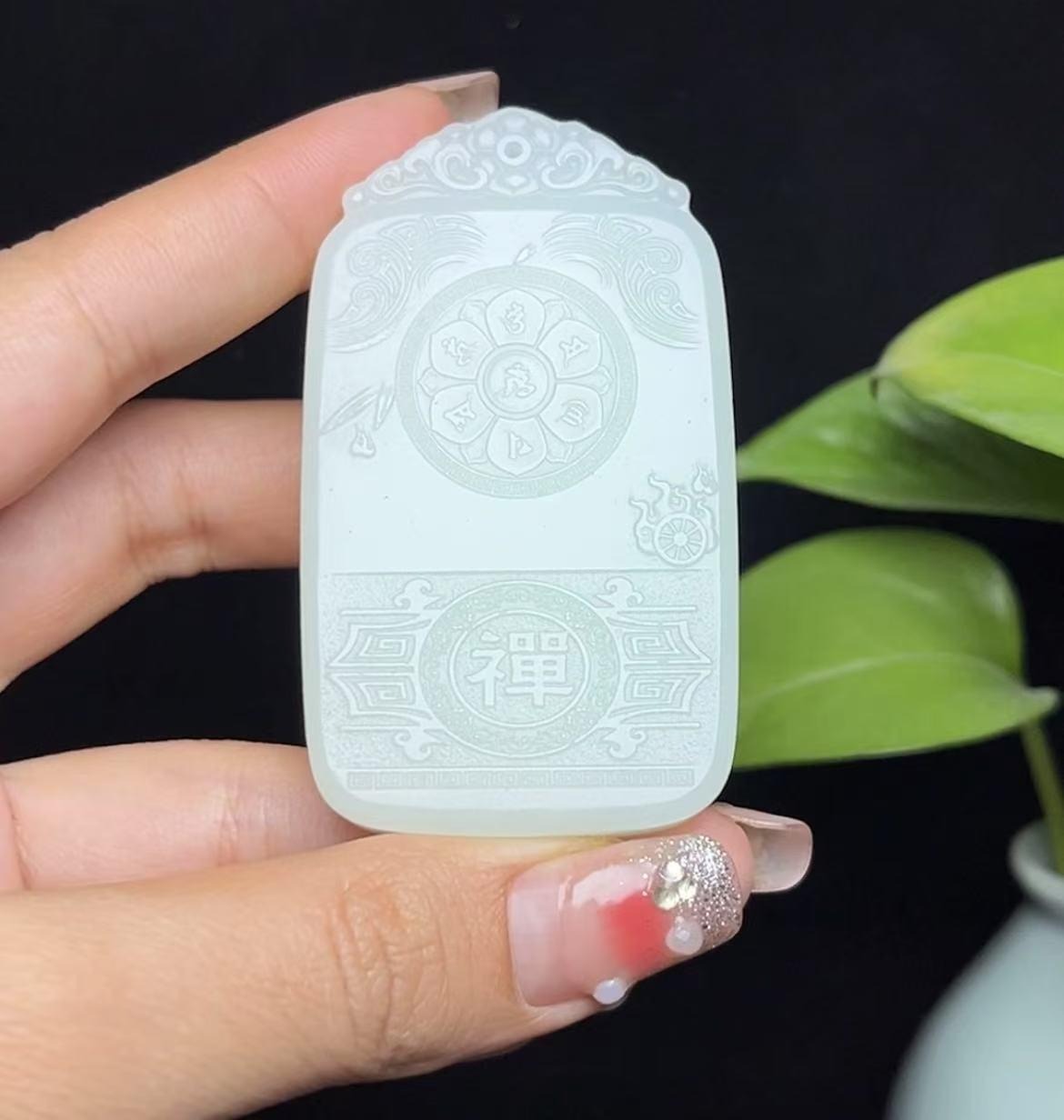 和田羊脂玉大日如来(68.1g)