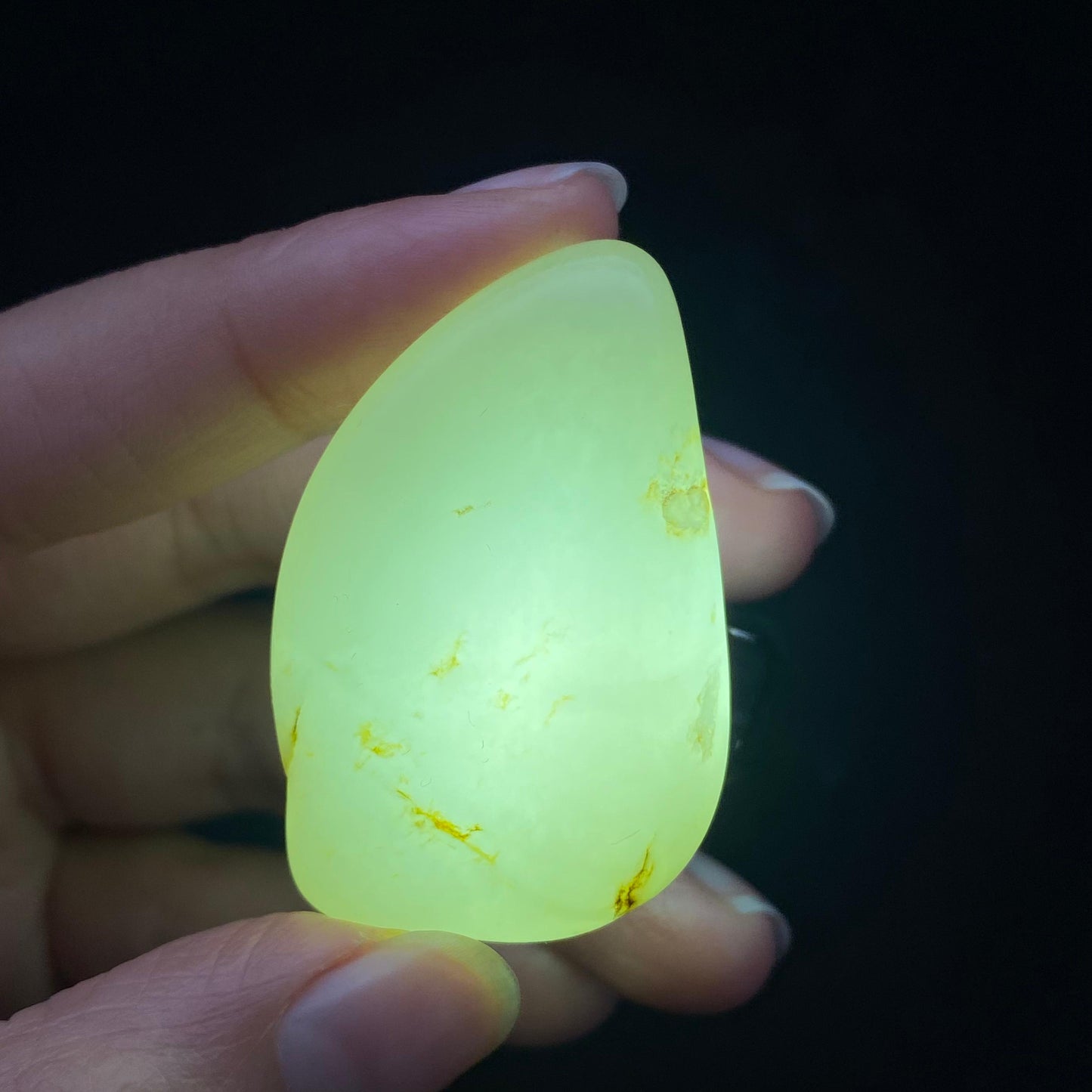 和田玉青白玉籽料原石(26.2g)