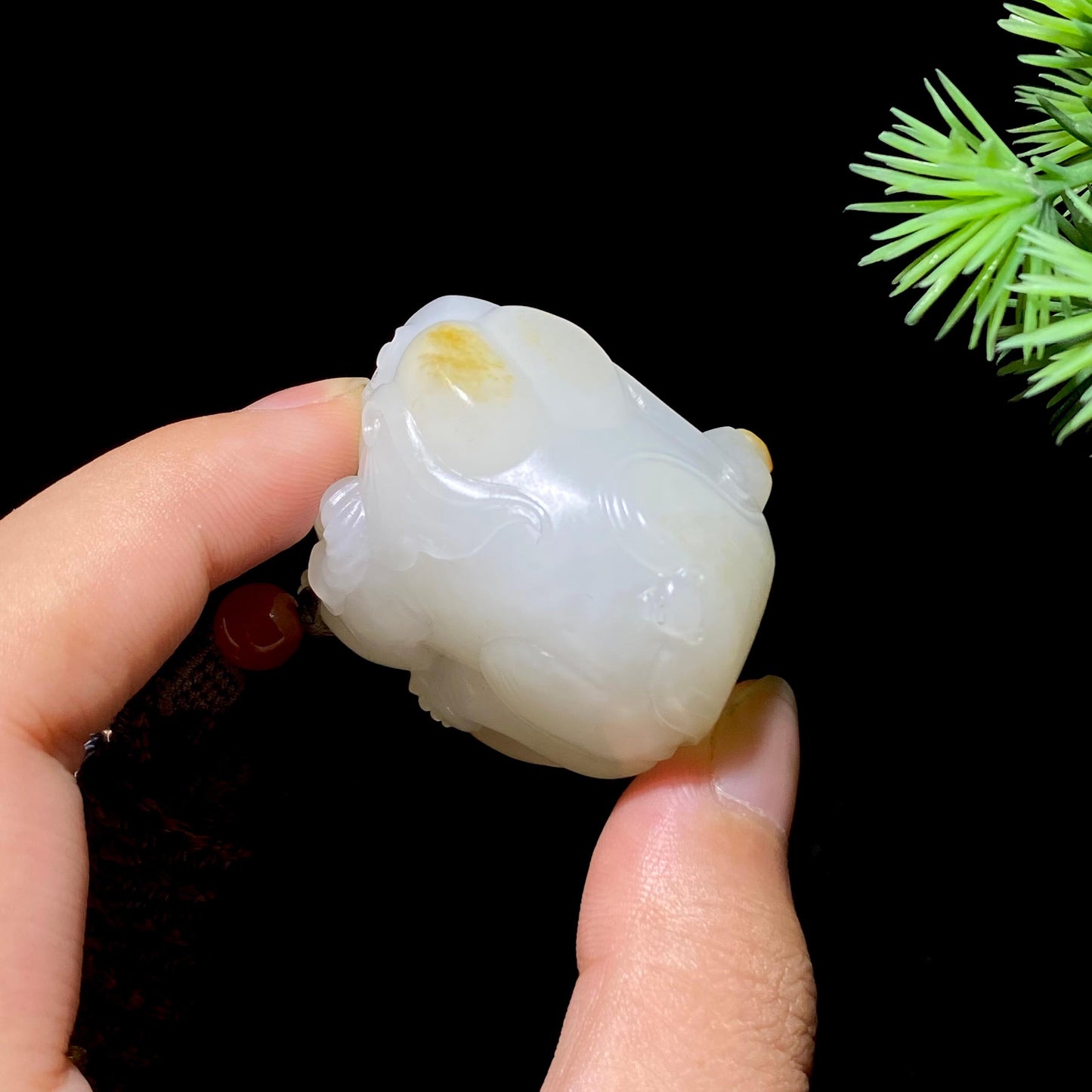 和田玉籽料太平有象(55.0g)