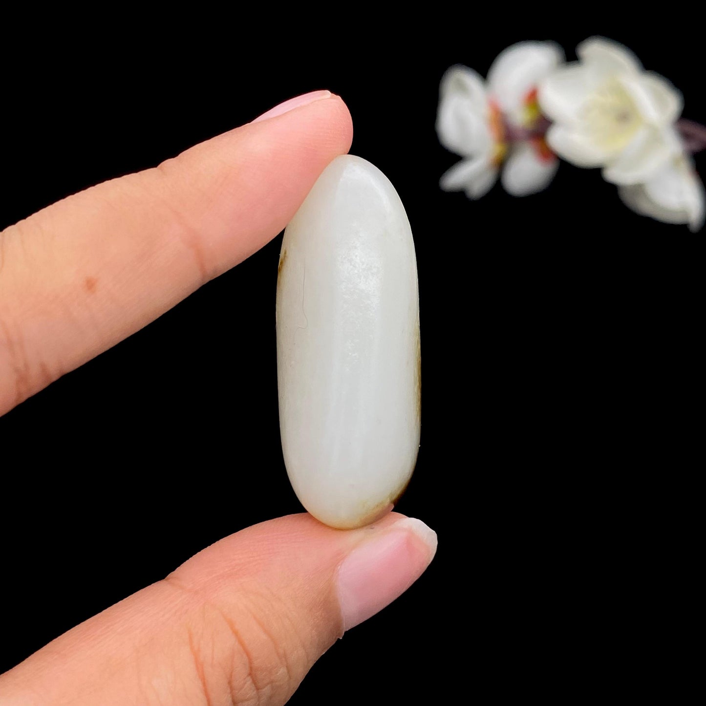 和田玉秋梨皮籽料挂件(23g)