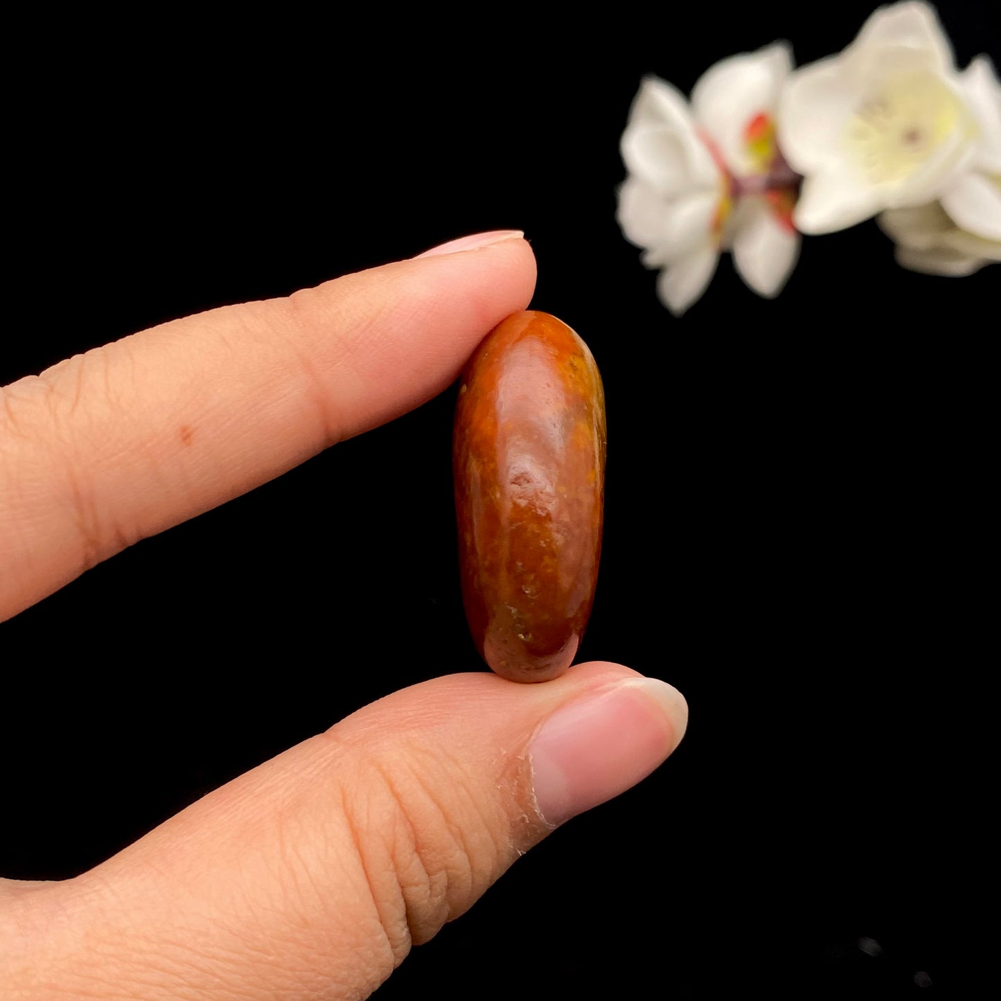 和田玉-红沁皮籽料原石