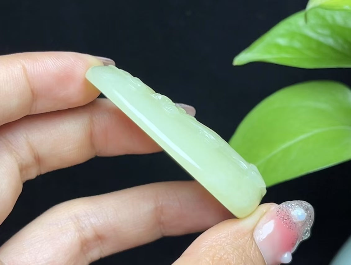 新疆和田玉若羌黄口料站观音