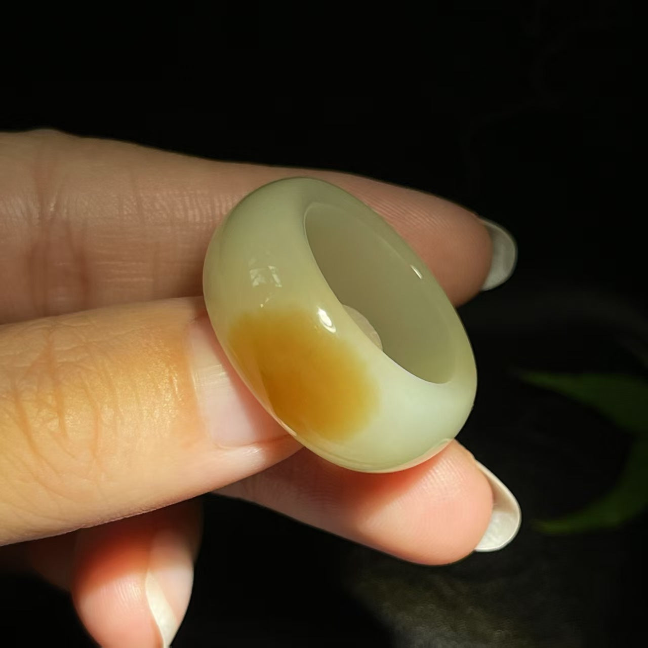 和田玉且末料扳指