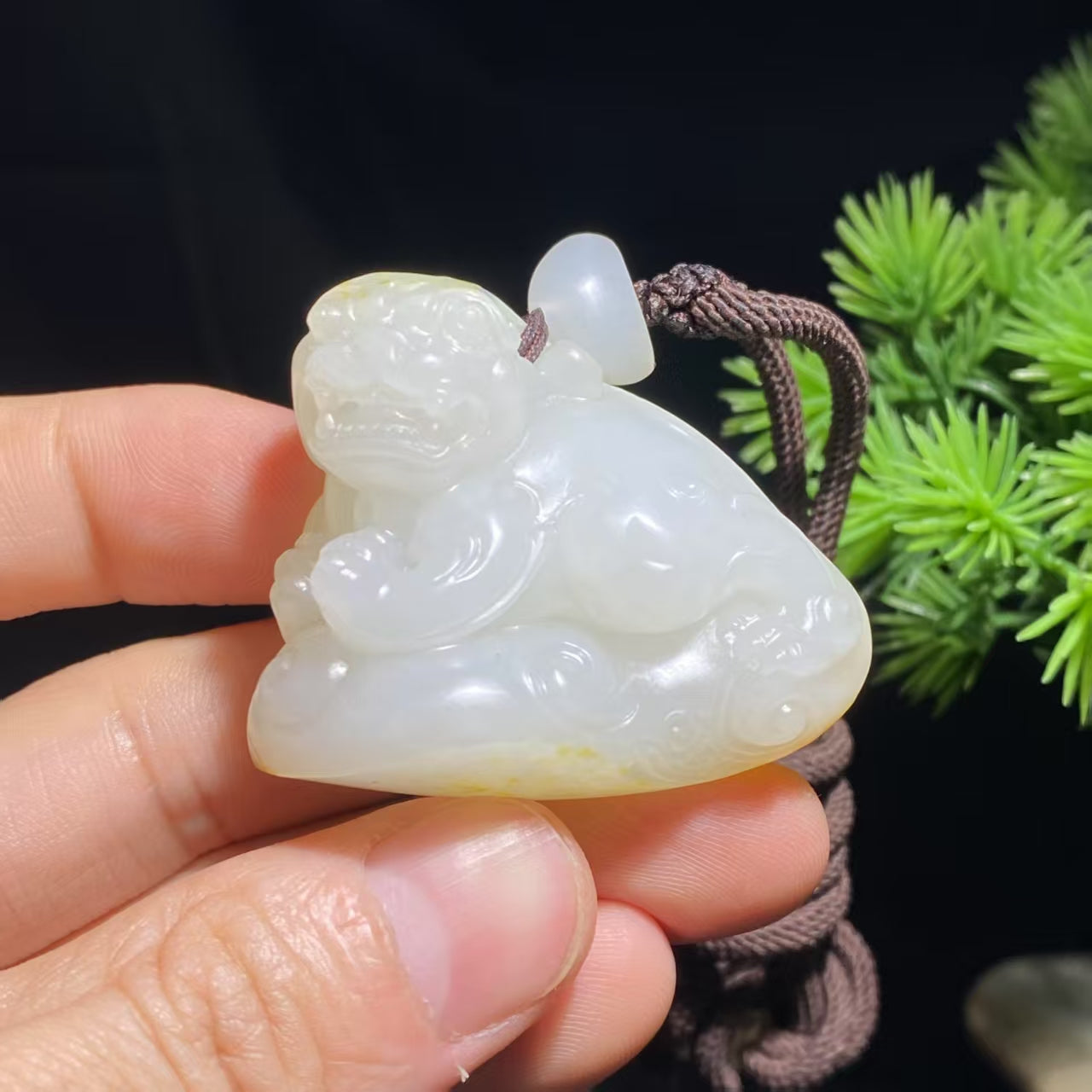 和田玉籽料貔貅