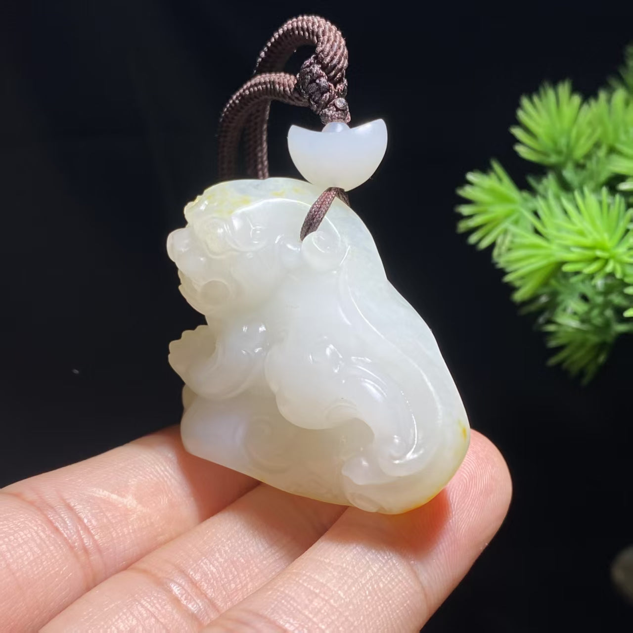 和田玉籽料貔貅