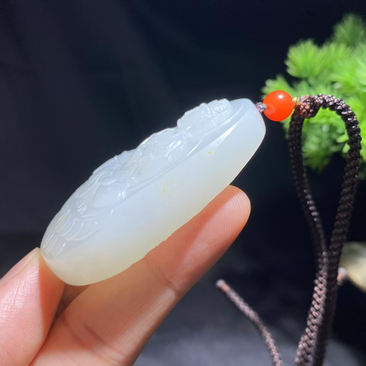 和田玉籽料观音