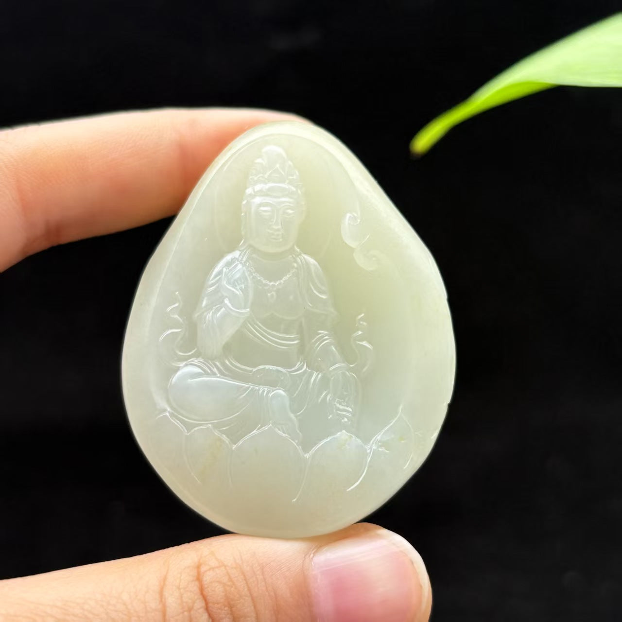 和田玉籽料观音