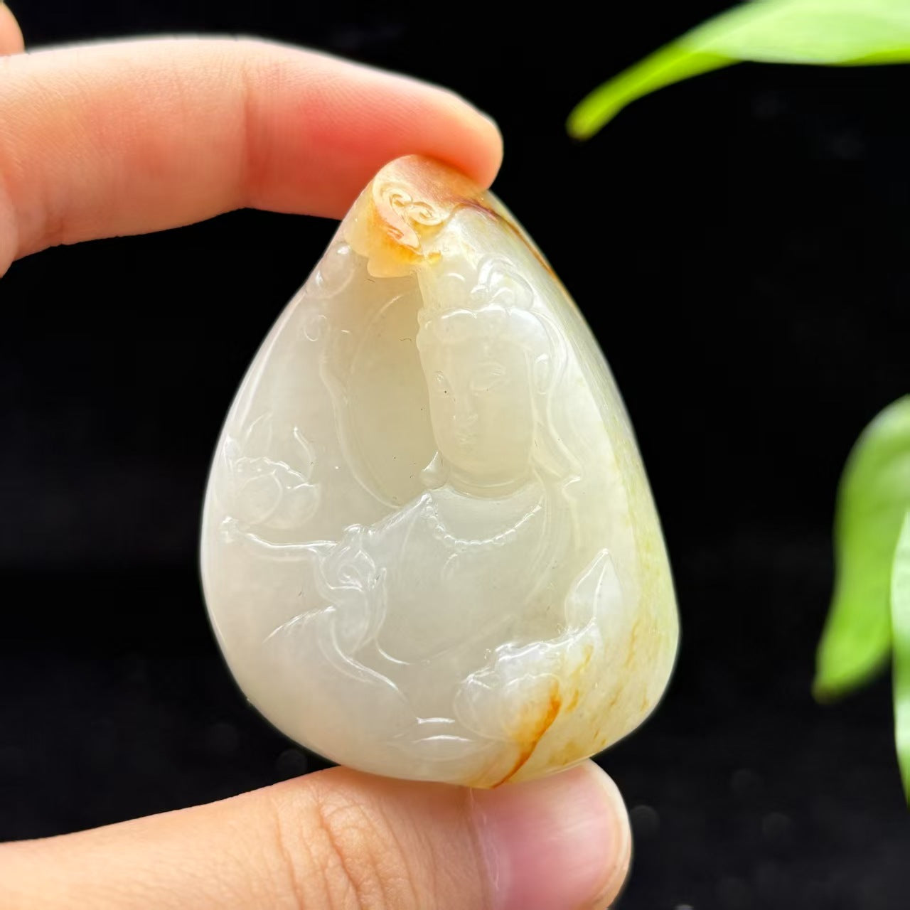 和田玉籽料大势至