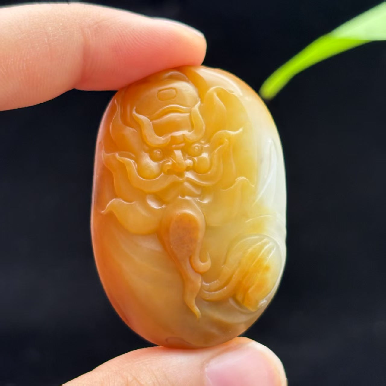 和田玉籽料挂件钟馗