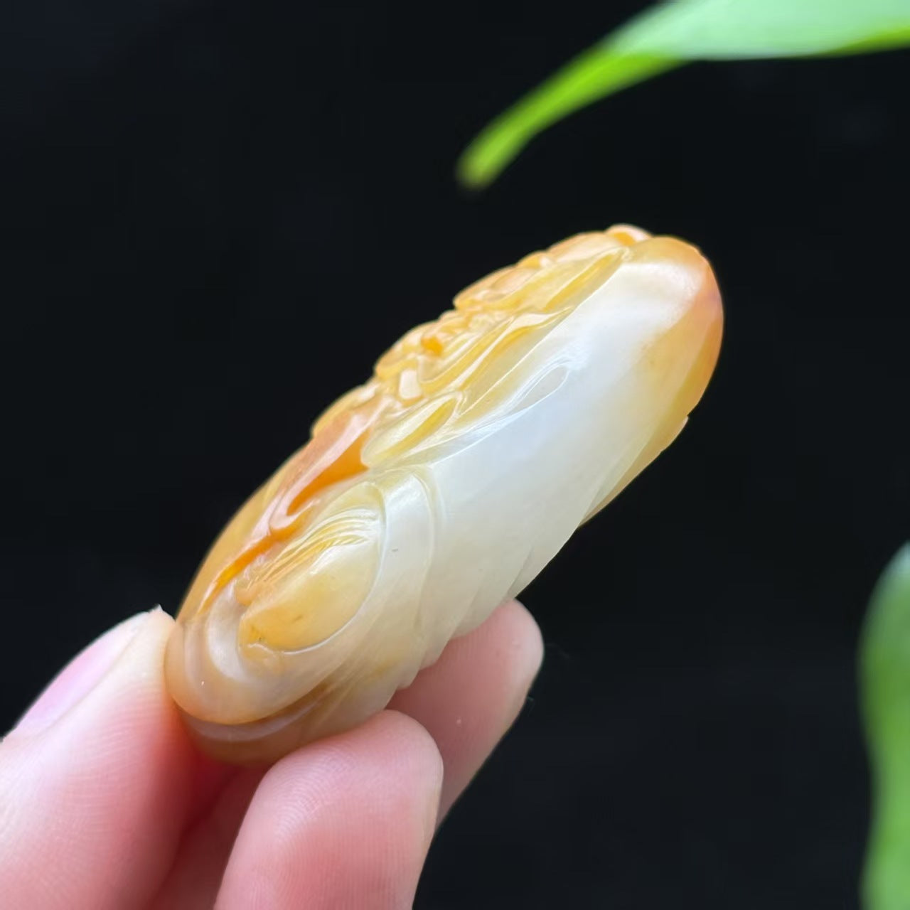 和田玉籽料挂件钟馗