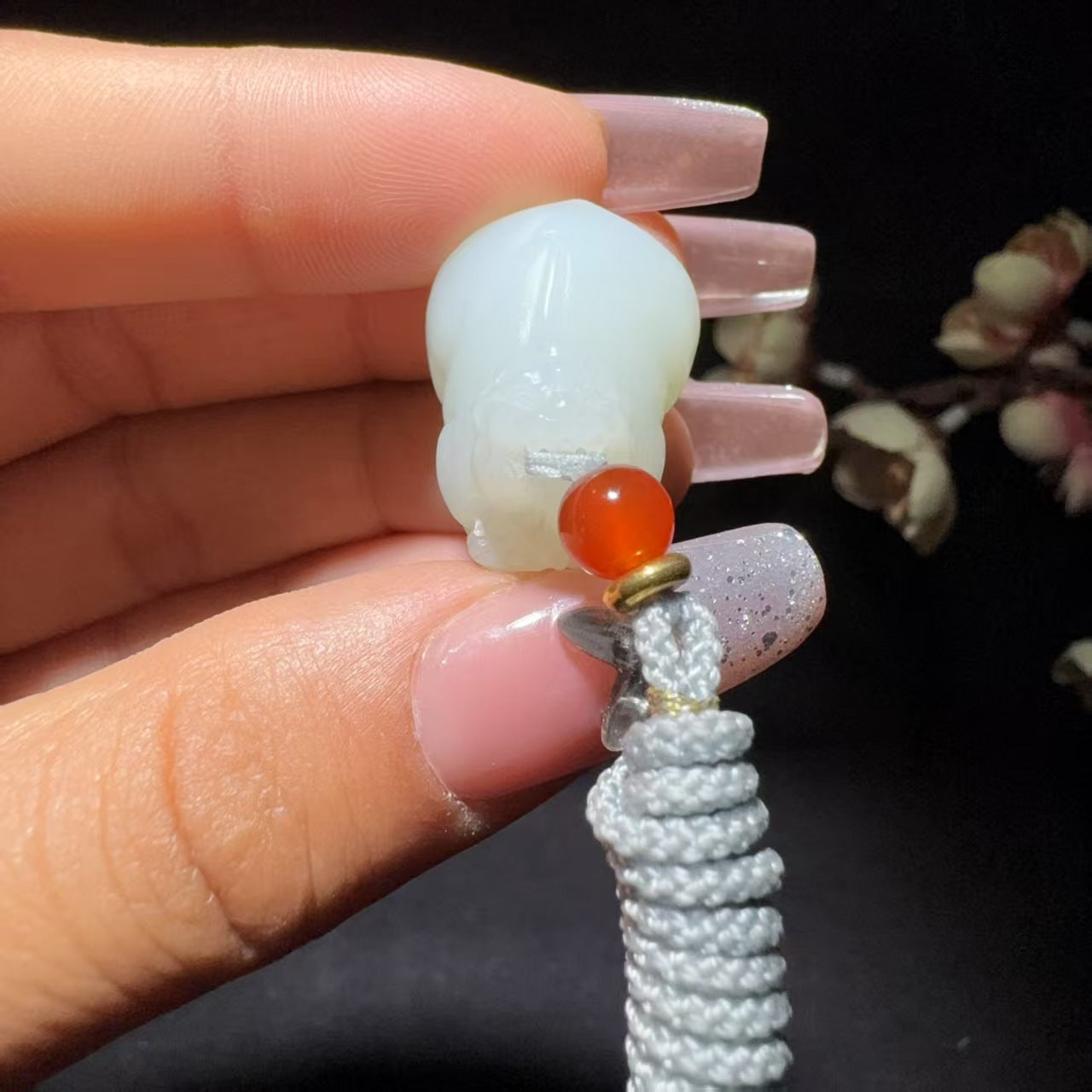 和田玉白玉貔貅