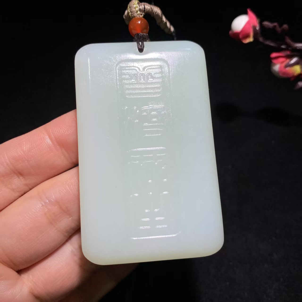 和田山料白玉观音