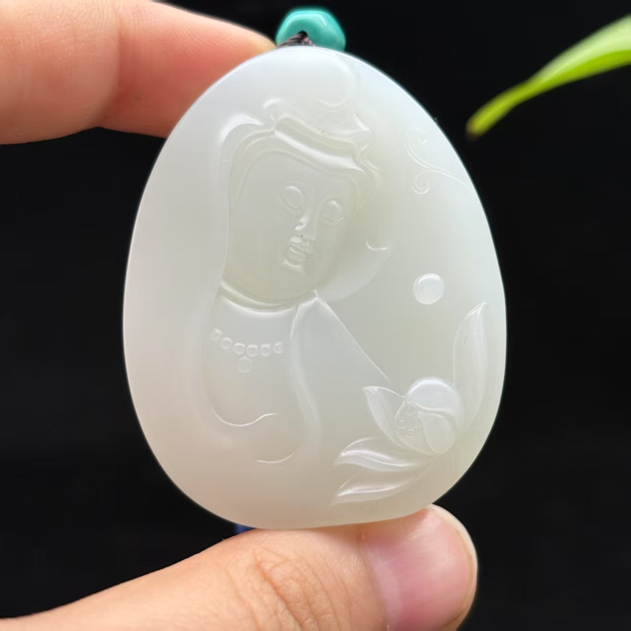 和田玉籽料观音