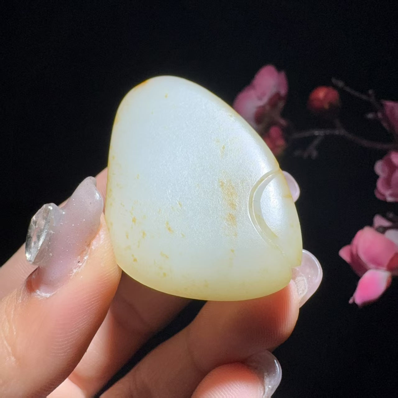 和田玉籽料挂件貔貅