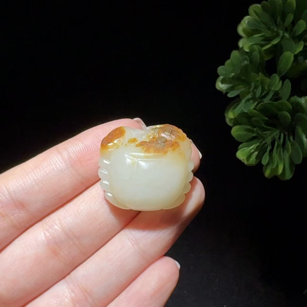 和田玉籽料小挂件