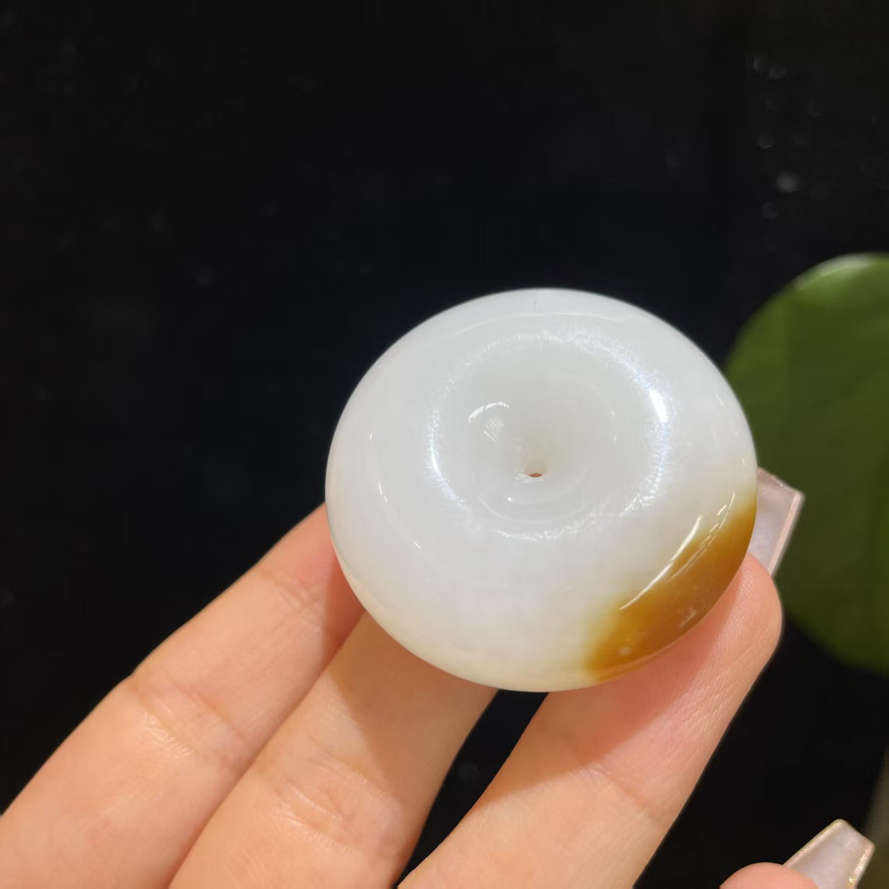 和田玉糖白玉手镯