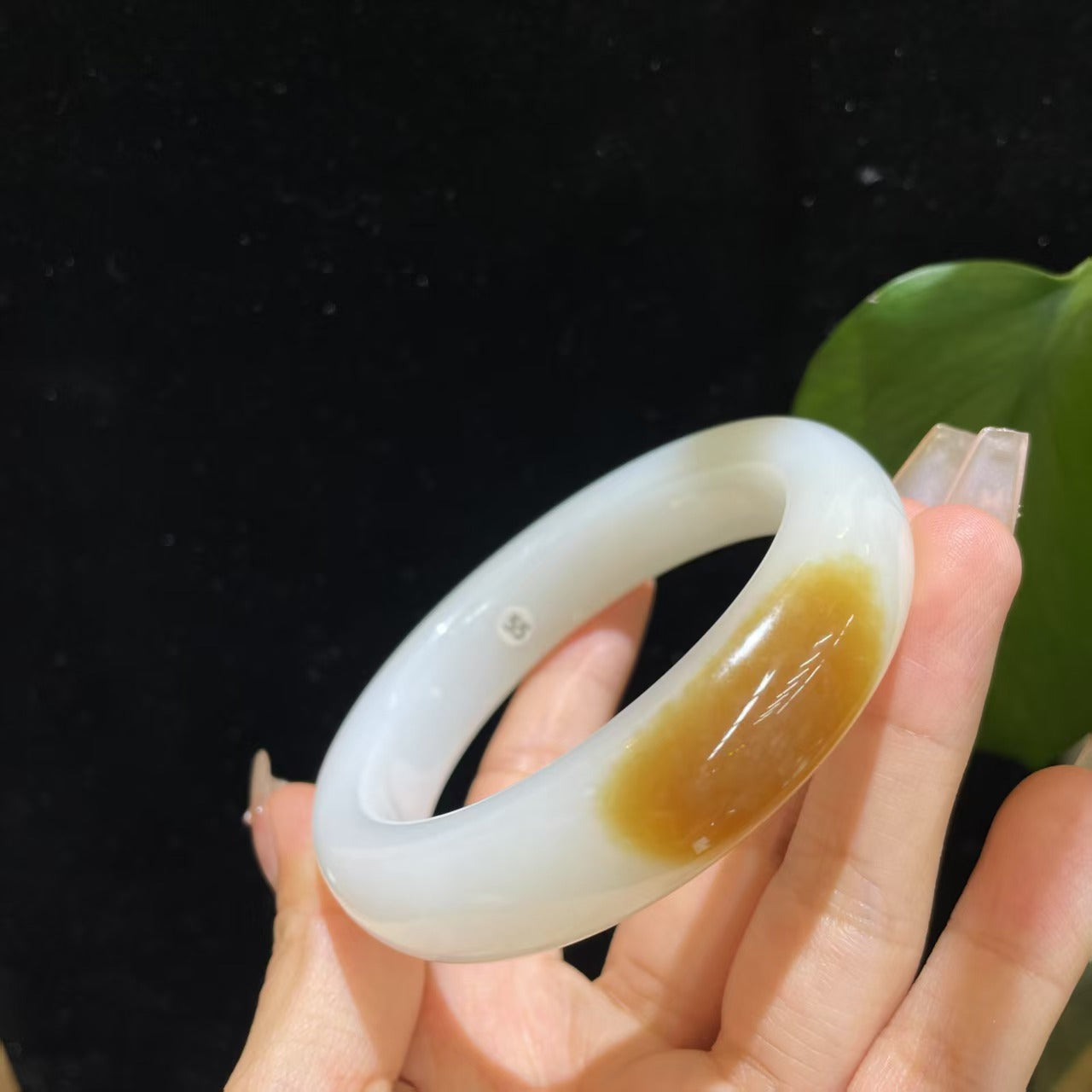 和田玉糖白玉手镯