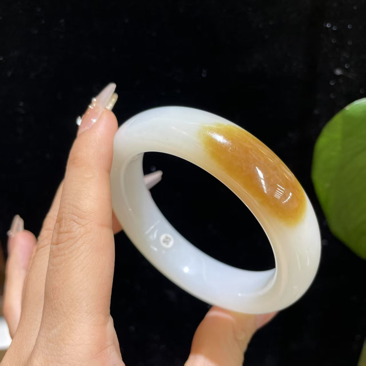 和田玉糖白玉手镯