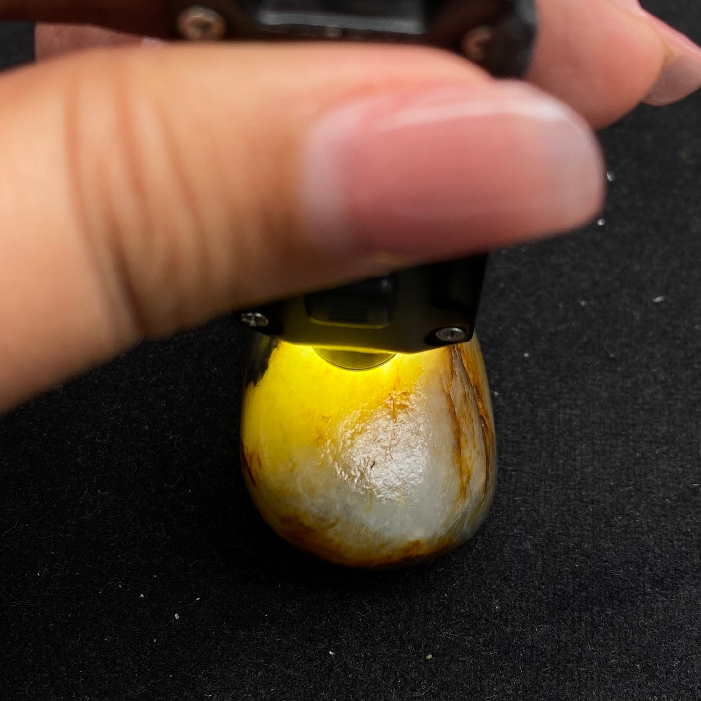 【超值推荐】和田玉-洒金皮青花籽料原石