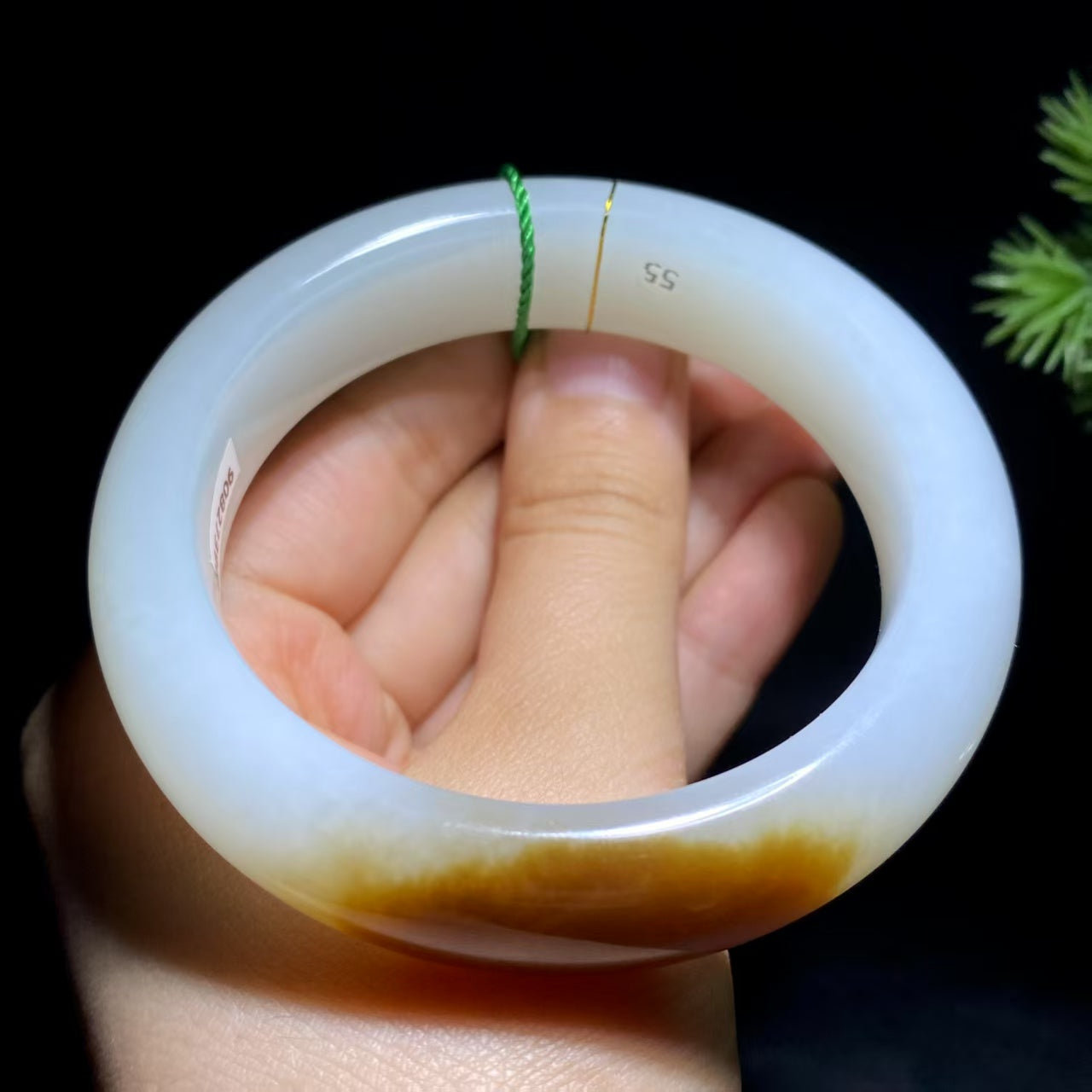 和田玉糖白玉手镯