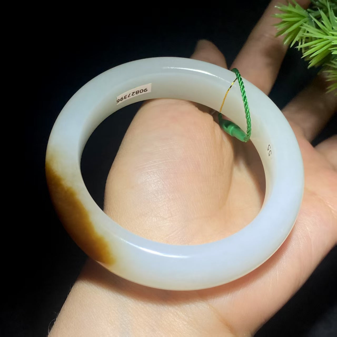 和田玉糖白玉手镯