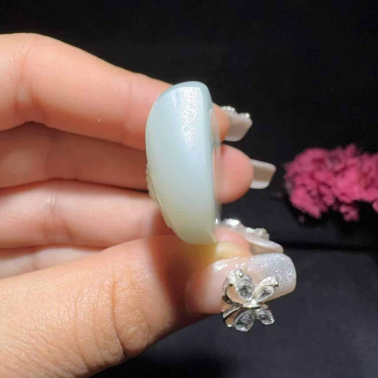 和田玉籽料挂件佛挂件(21.3g)