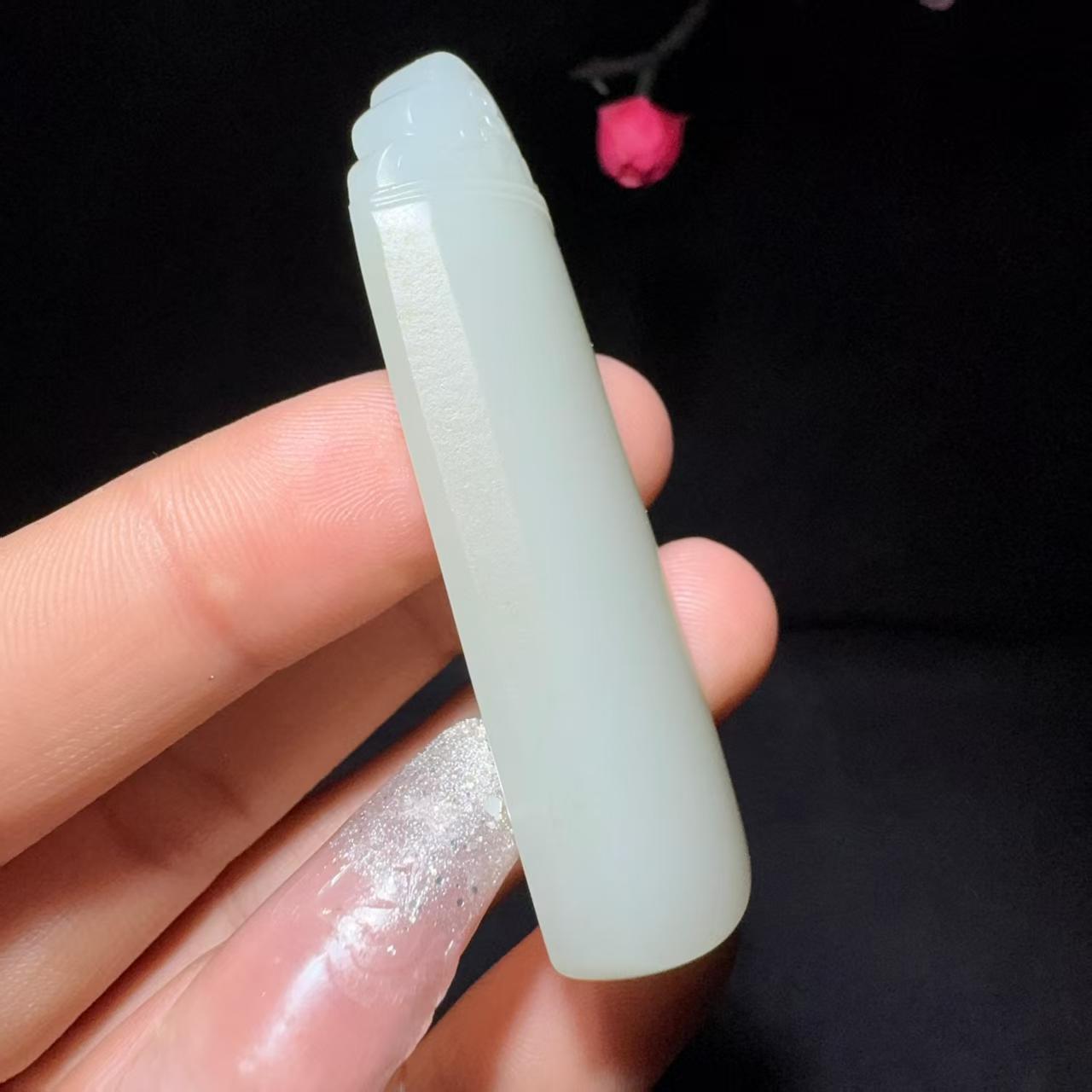 和田玉籽料平安牌(19.8g)