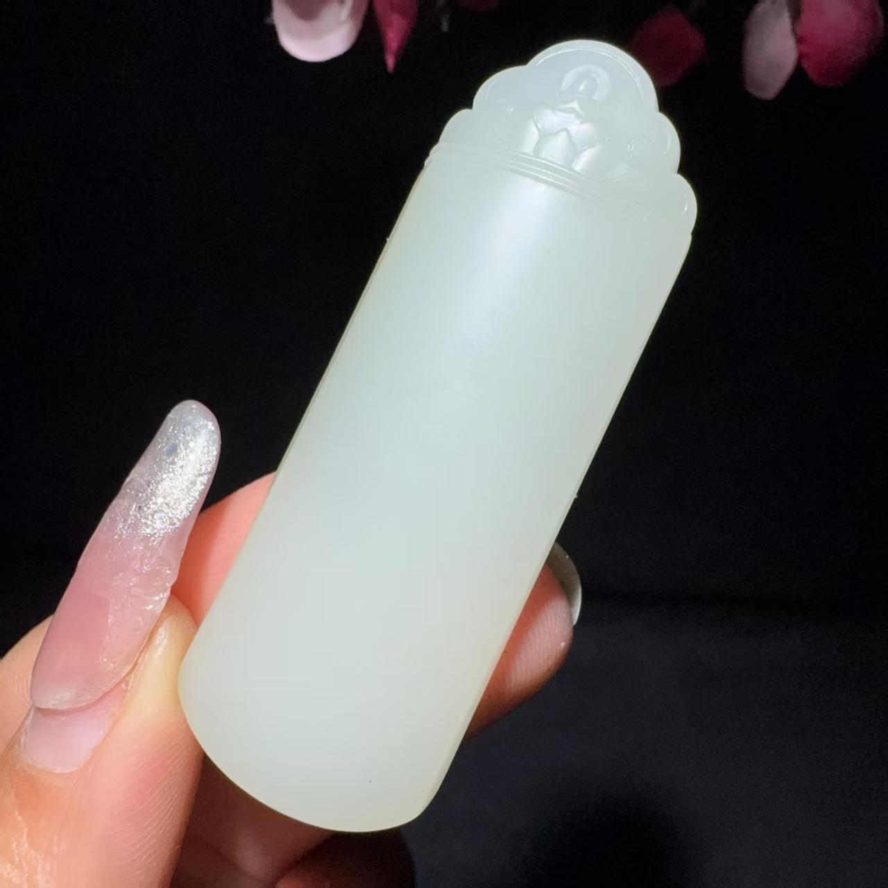 和田玉籽料平安牌(19.8g)