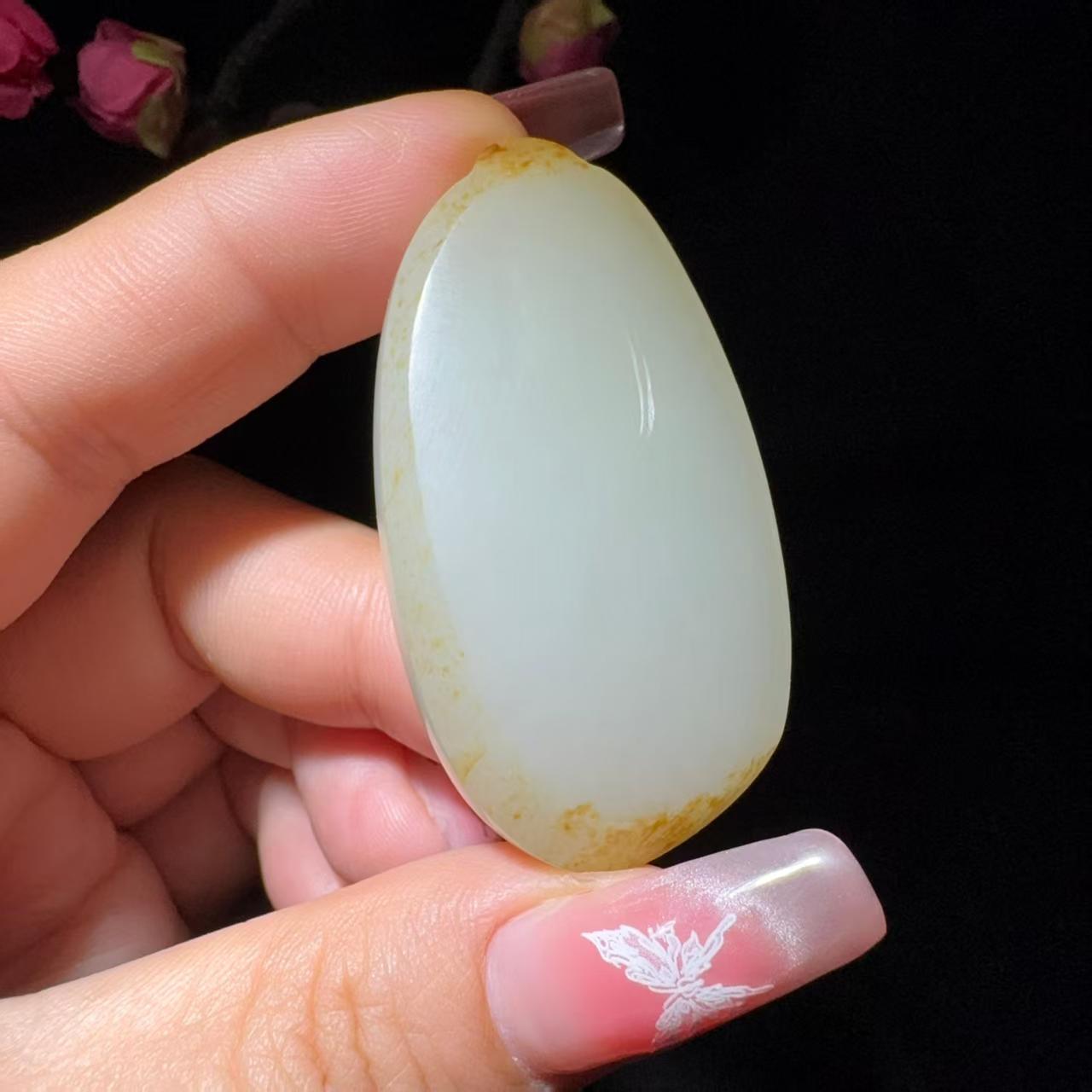和田玉籽料平安牌(29.3g)