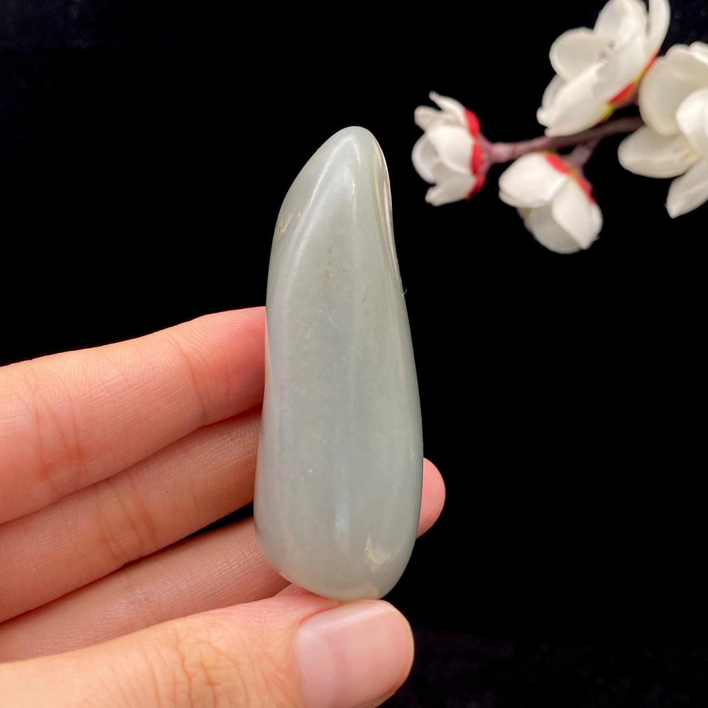 和田玉青花籽料原石(73.3g)
