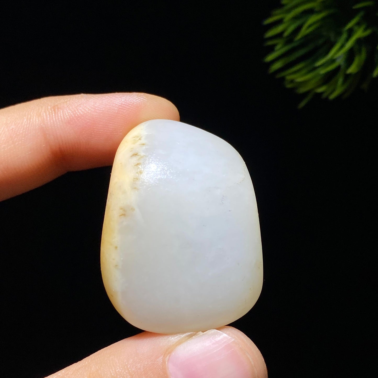 和田玉黄沁皮籽料原石(28.8g)