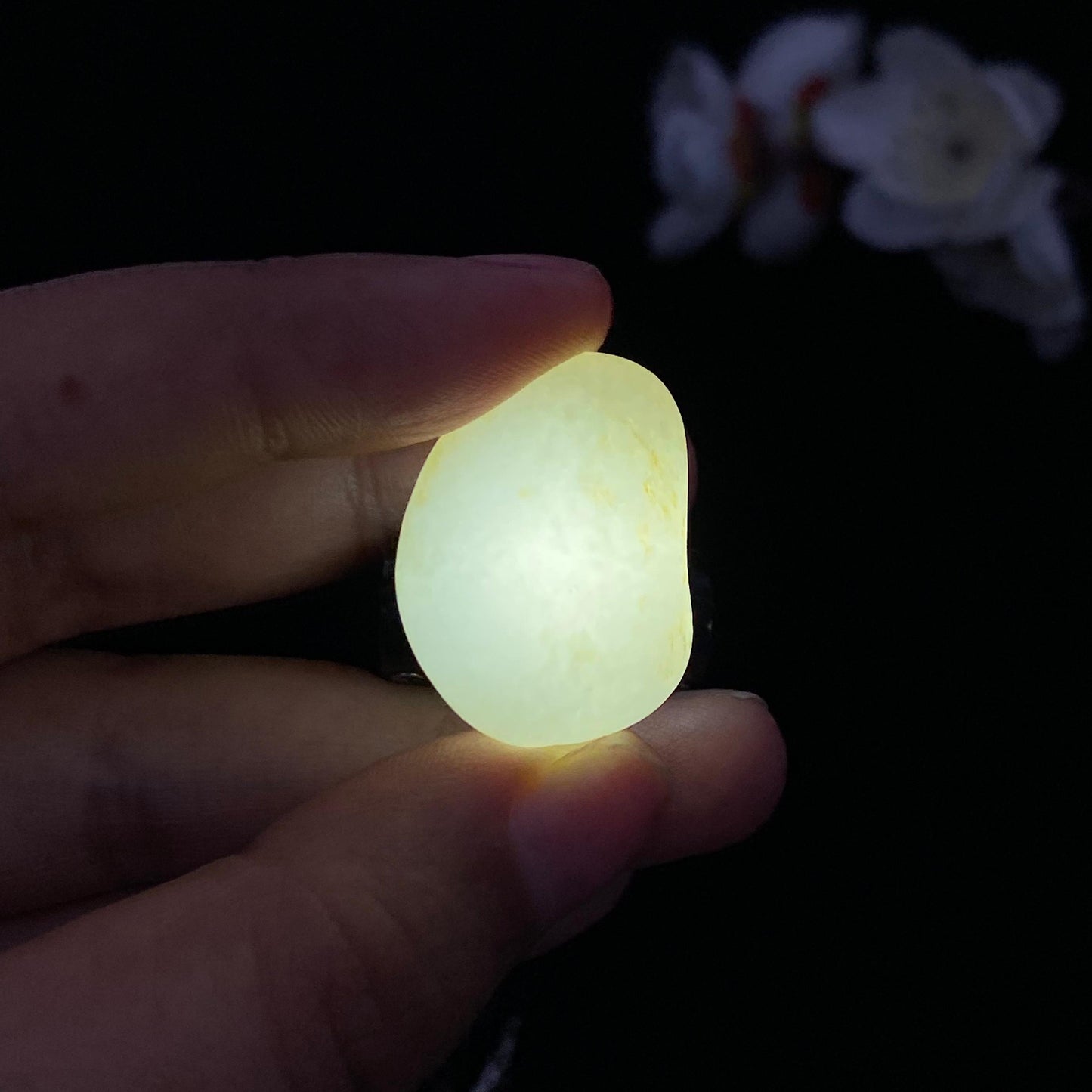 和田玉-白玉籽料原石(9.1g)