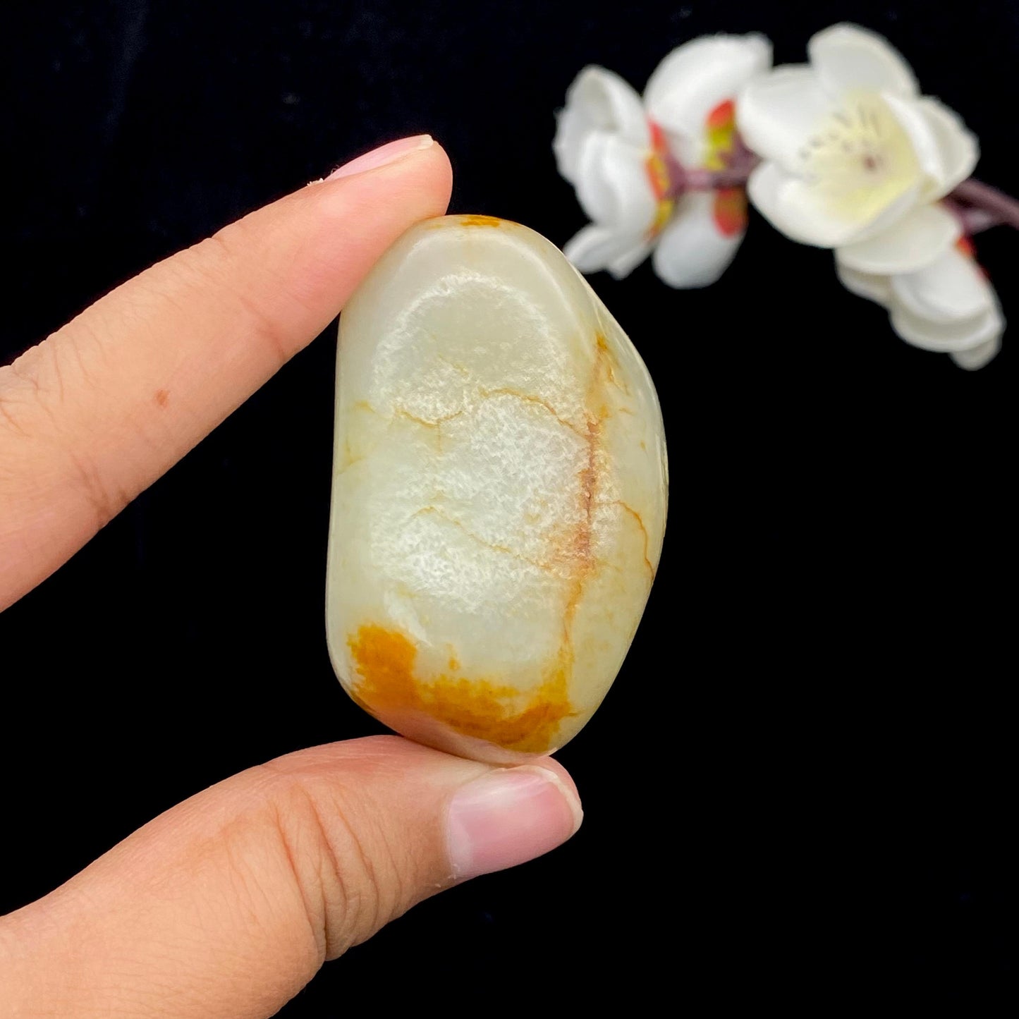 和田玉聚红皮籽料男士挂件(87g)