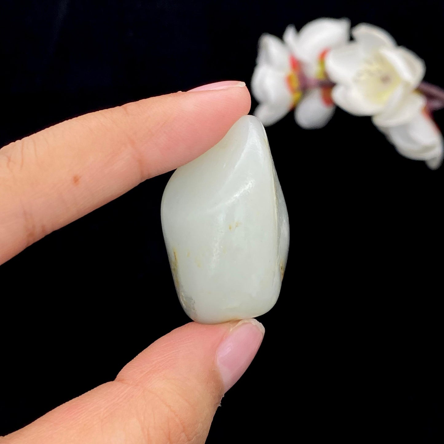 和田玉青花籽料原石(28.7g)