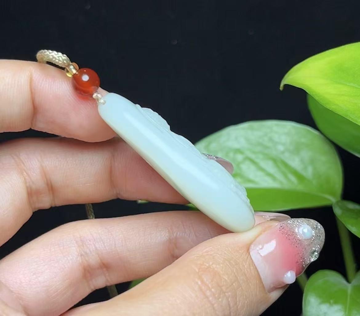 和田羊脂观音(18.6g)
