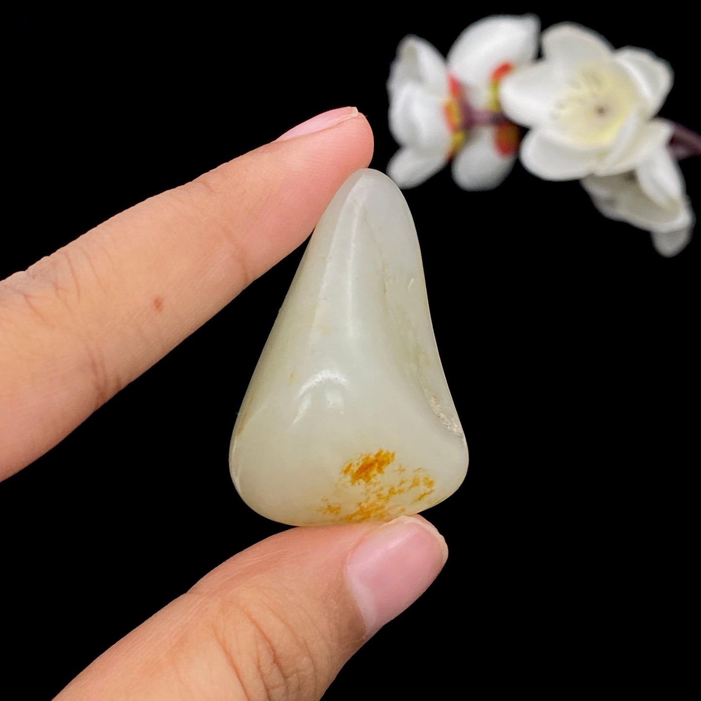 和田玉洒金皮籽料挂件(26.2g)