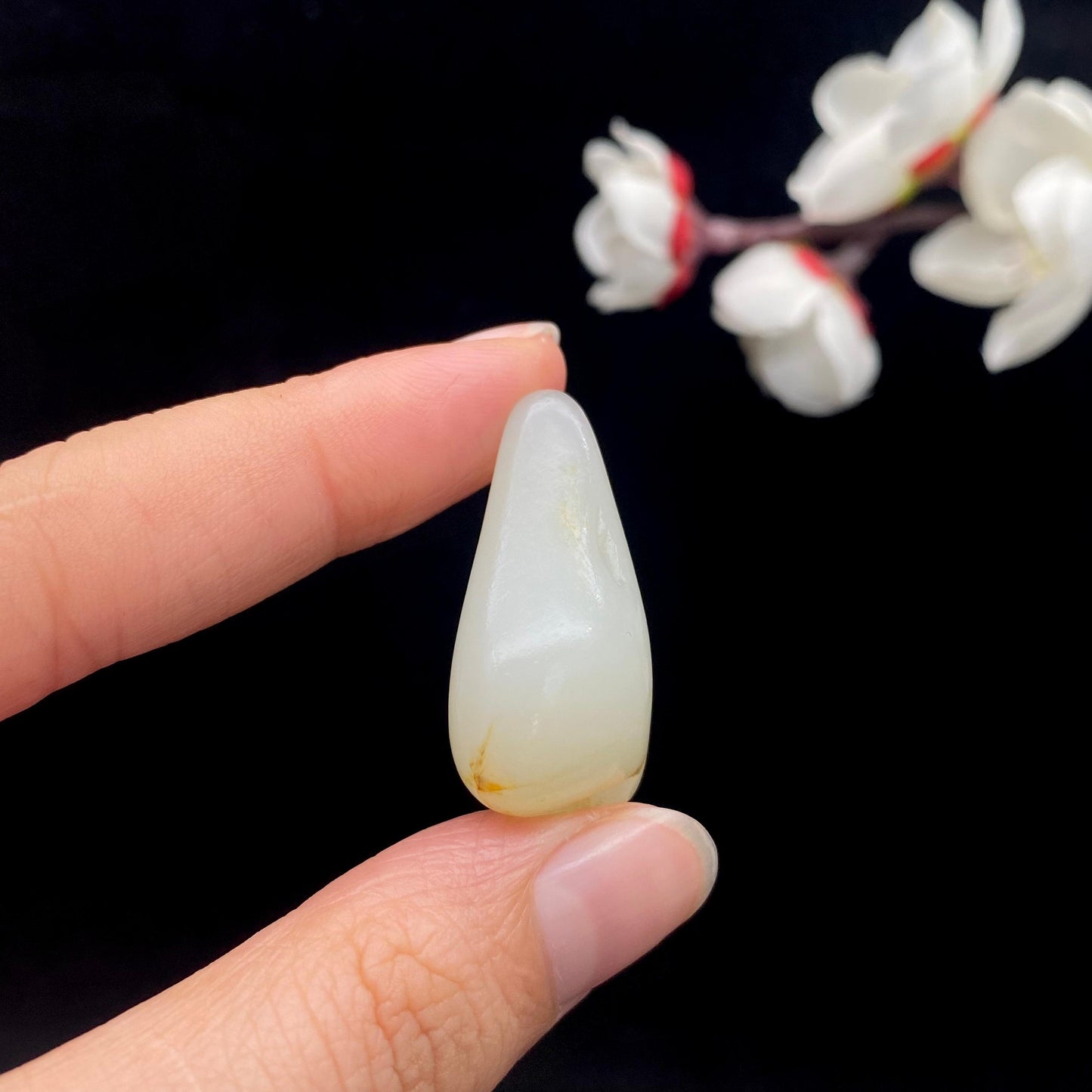和田玉洒金皮籽料原石(12g)