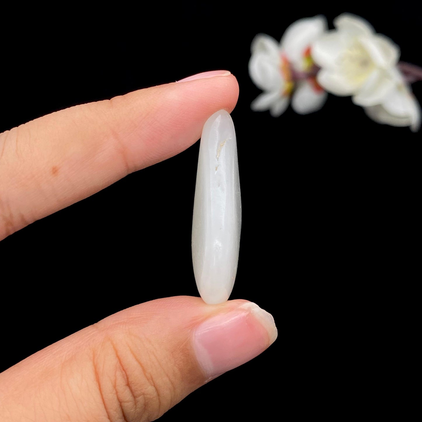 和田玉-白玉籽料原石(10g)