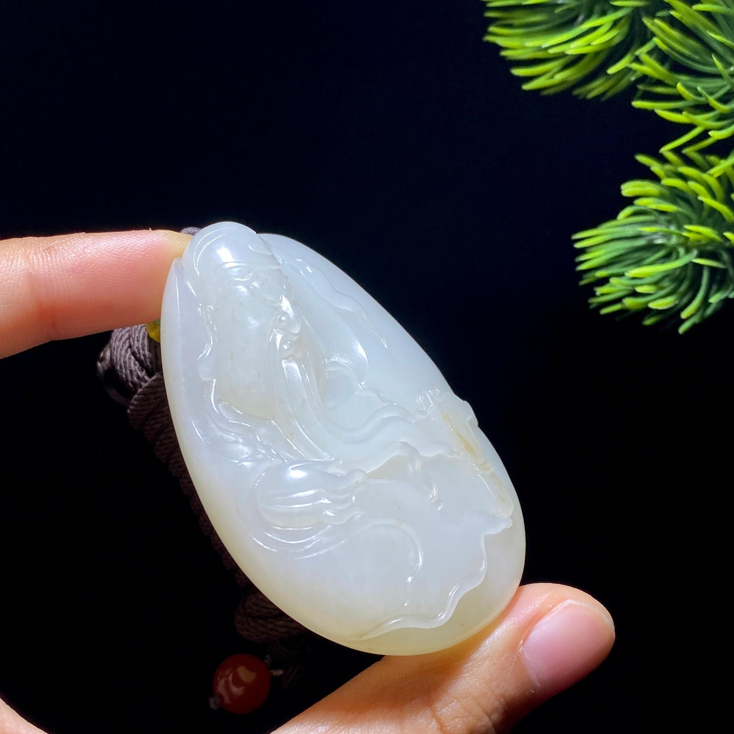 和田玉籽料关公(82.5g)