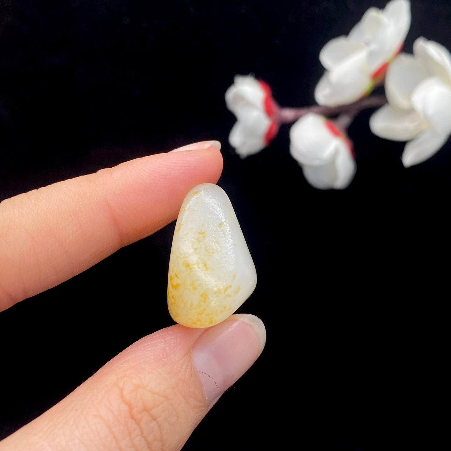 和田玉洒金皮籽料原石(11.4g)