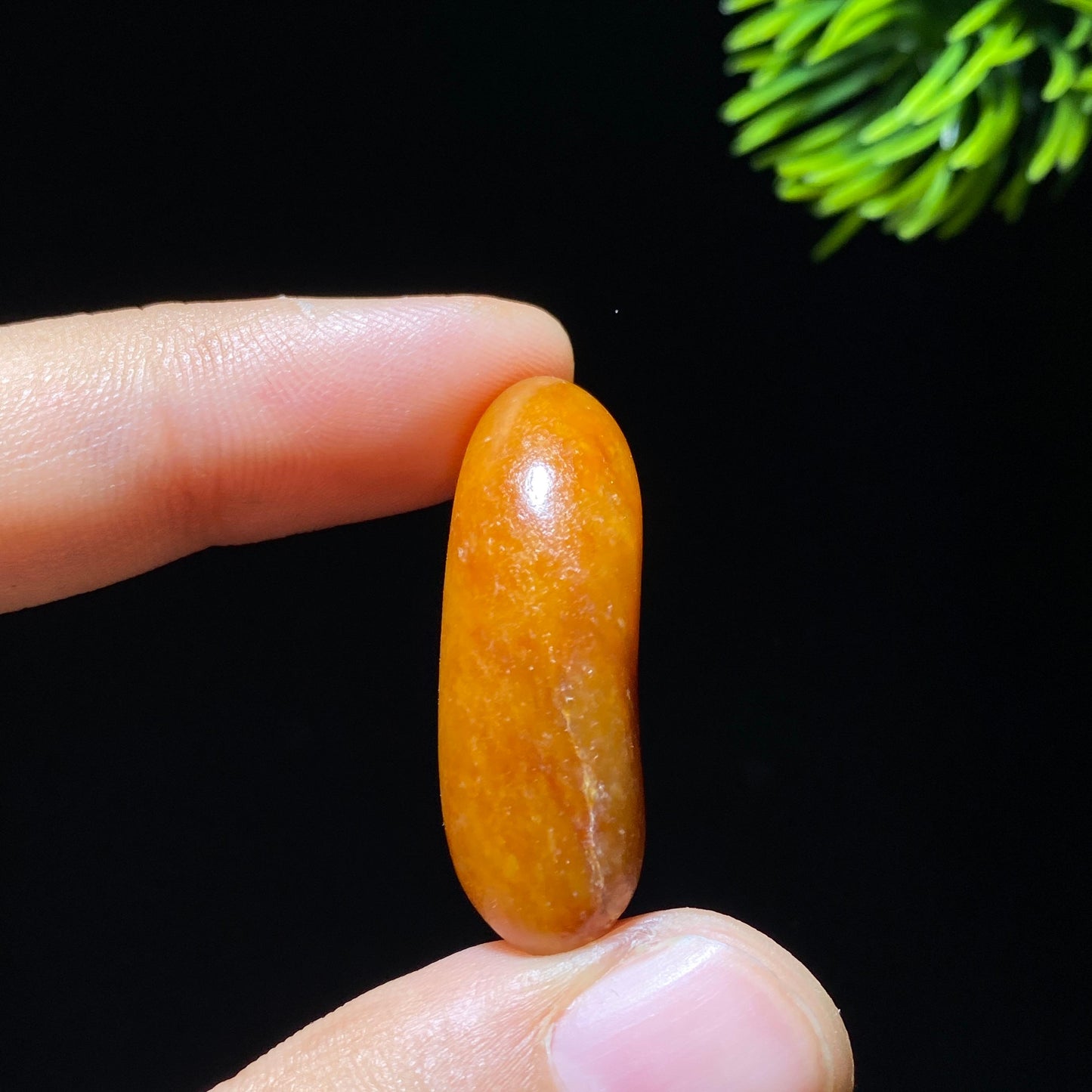 和田玉黄沁籽料原石(7g)