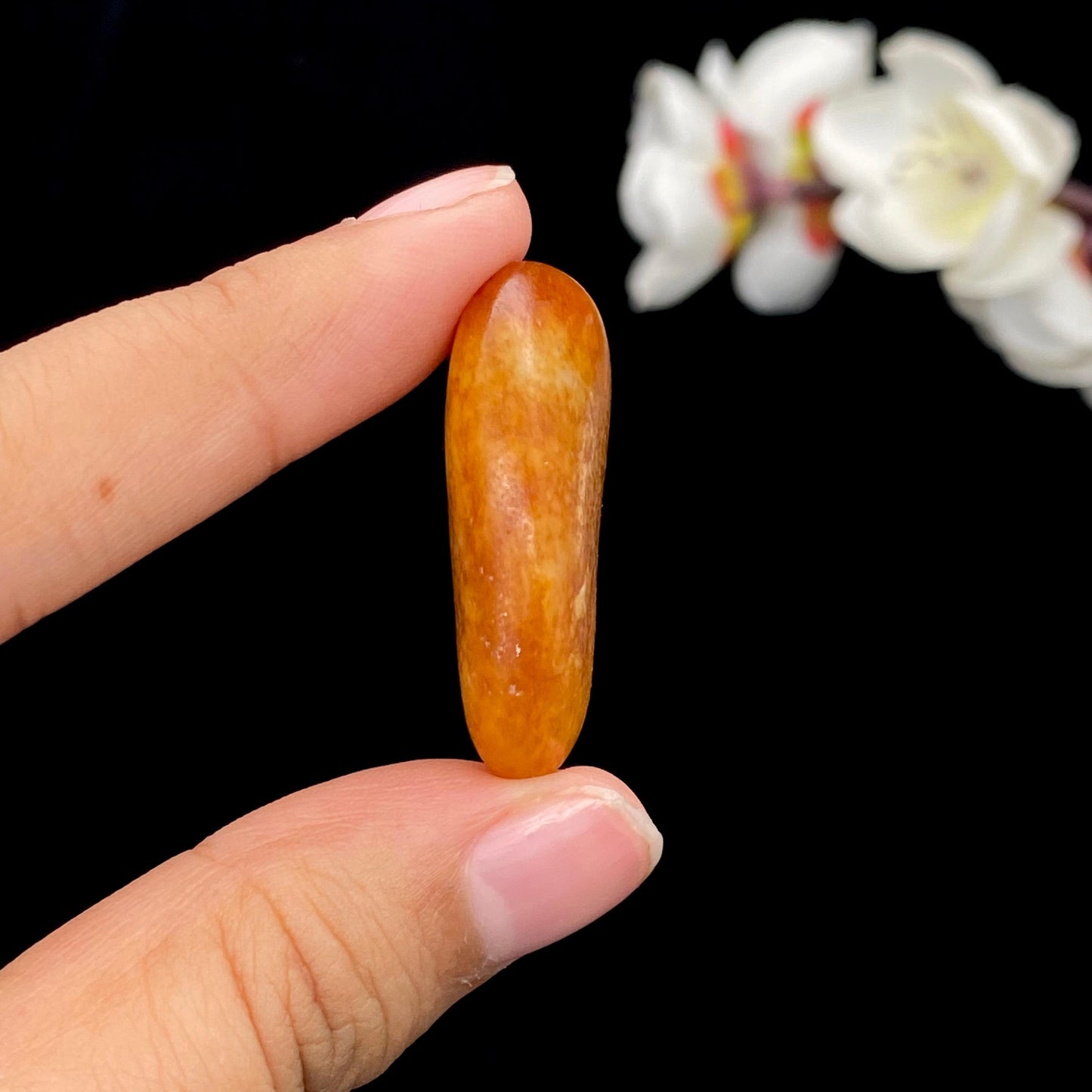 和田玉黄沁皮籽料原石(14.4g)