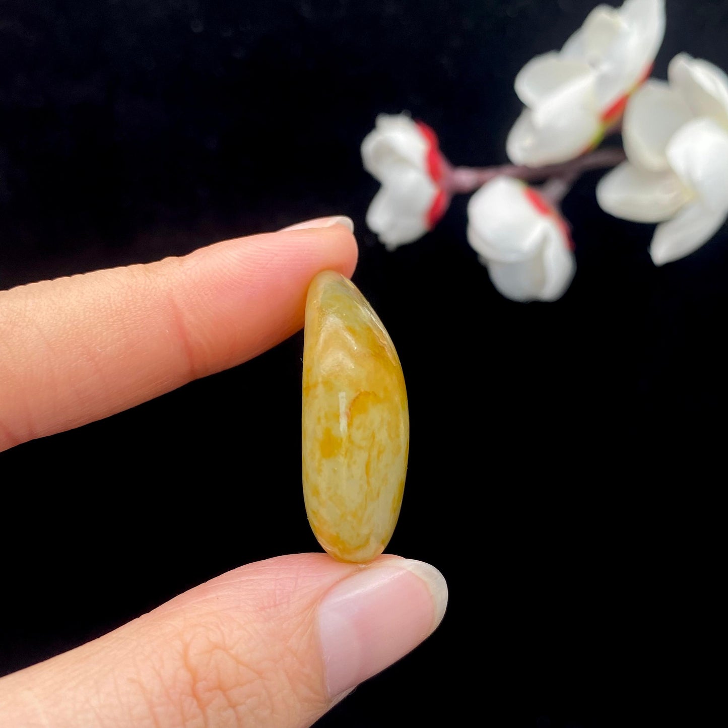 和田玉洒金皮籽料原石(11.6g)