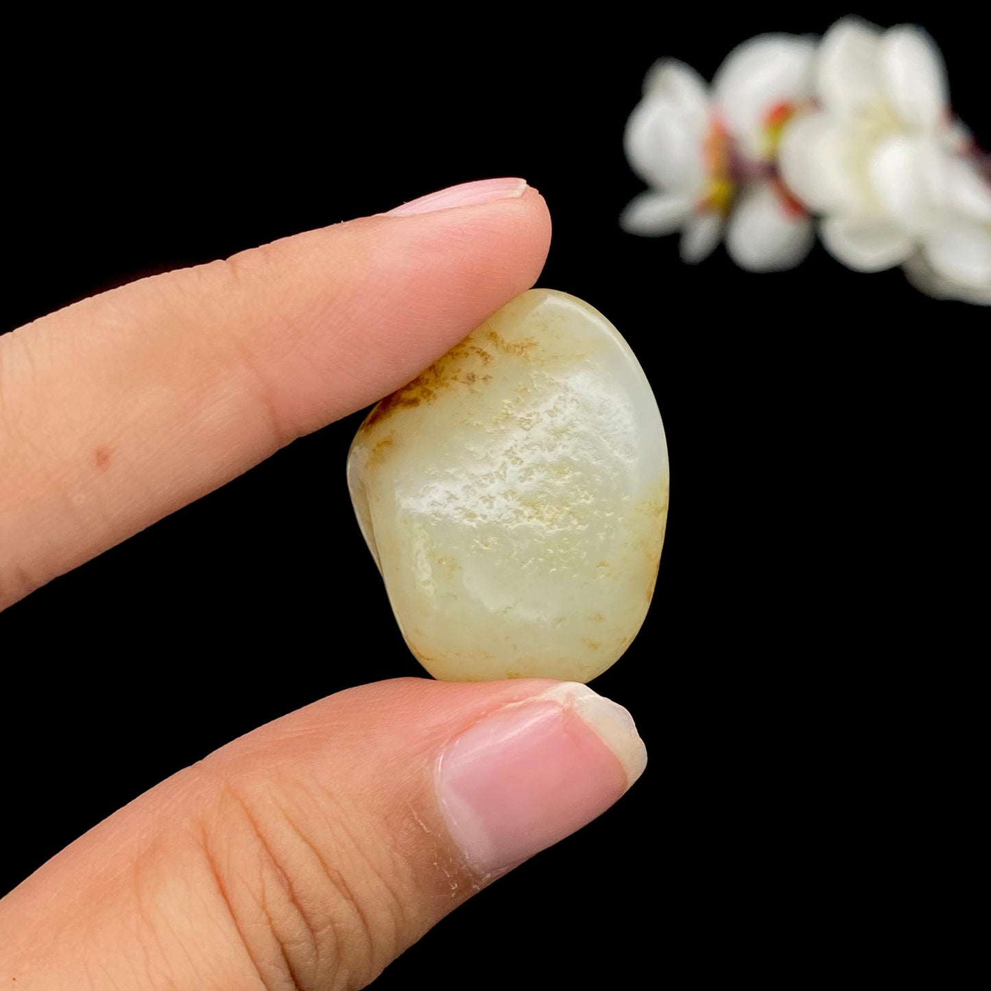 和田玉洒金皮籽料吊坠籽(10.9g)