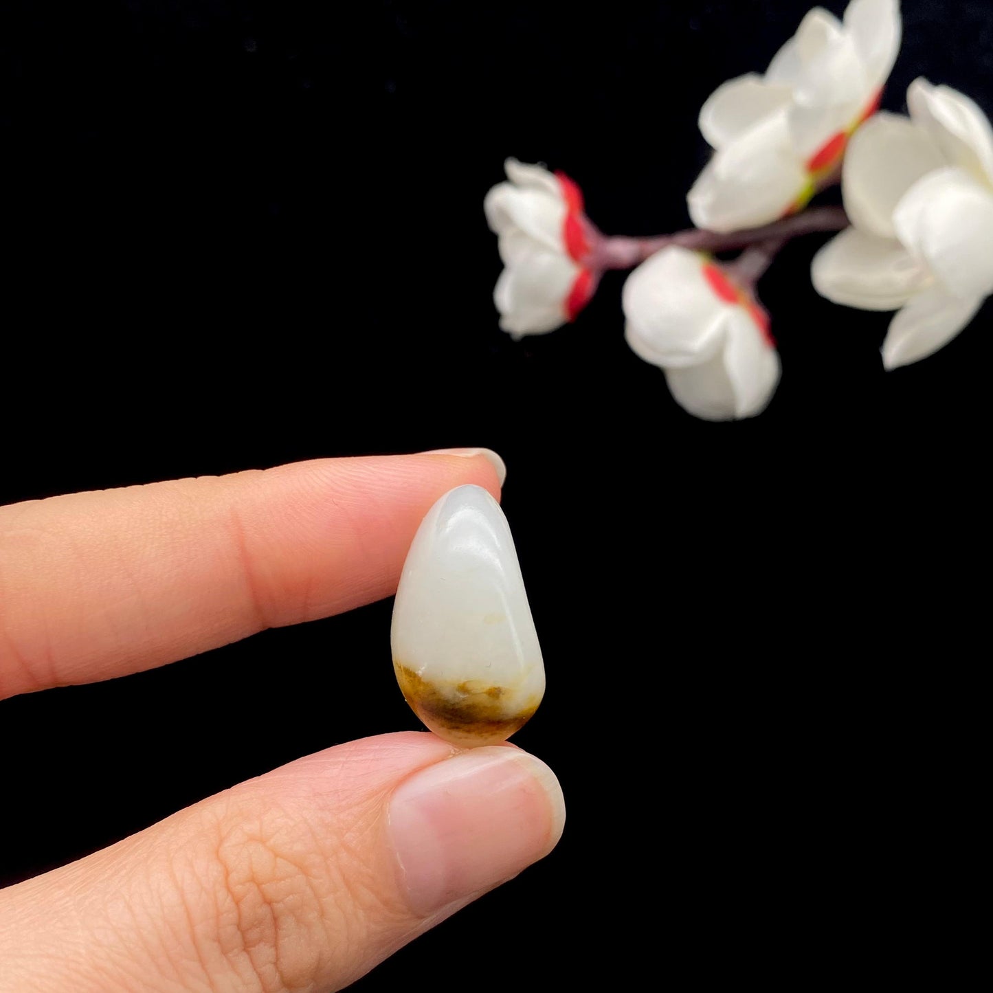 和田玉黄皮籽料吊坠籽(6.7g)