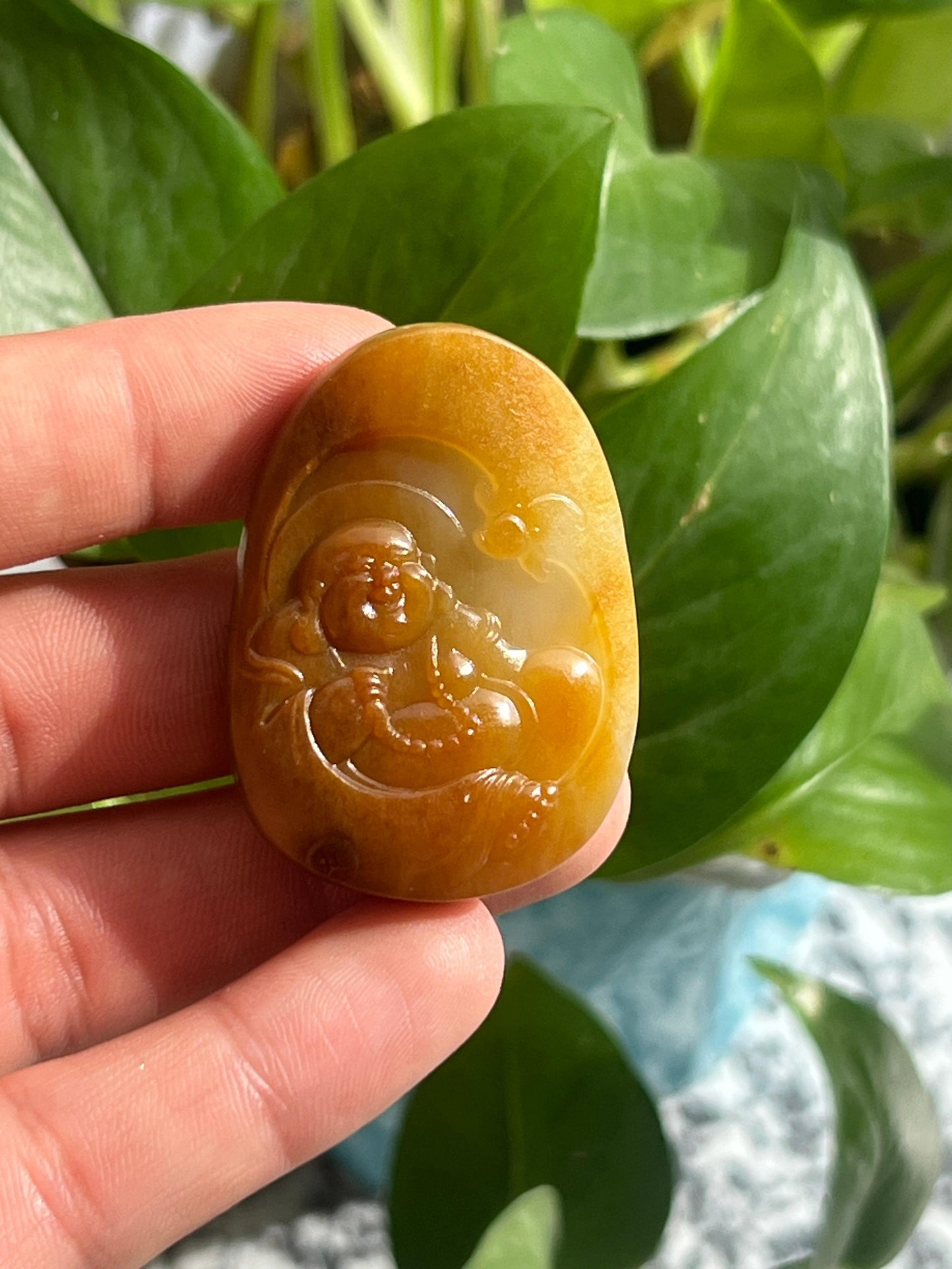 和田籽料弥勒佛(27.1g)